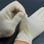 Colloidal Oatmeal Coated Latex Glove