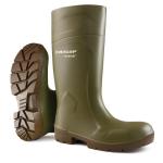 Dunlop Purofort Multigrip Green Safety Wellingtons - Size 6