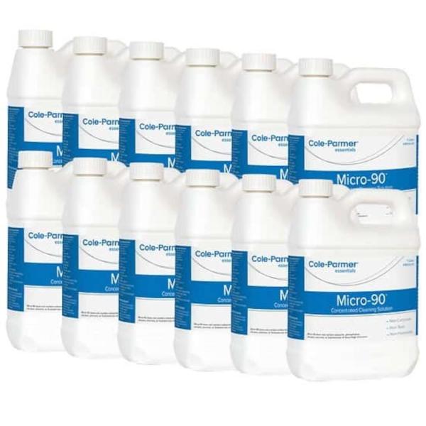 Cole-Parmer Micro-90 Cleaning Solution - Case of 12 x 1L Bottles