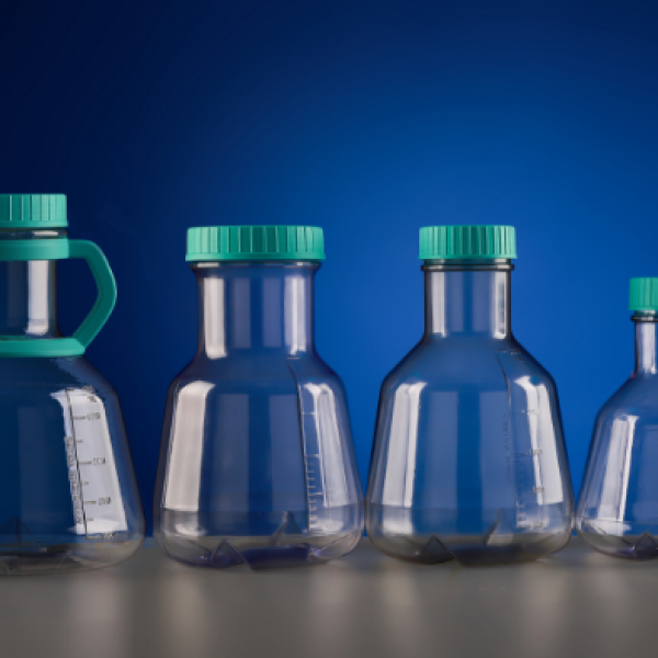 High Efficient Erlenmeyer Flask, Baffled