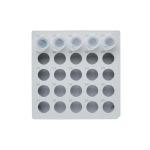 Eppendorf Storage Box 5 X 5 - 25 Tubes 3 inch Polypropylene With Lid And Alphanumeric Code