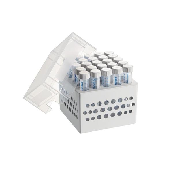 Eppendorf Storage Box 5 X 5 - 25 Tubes 3 inch Polypropylene With Lid And Alphanumeric Code