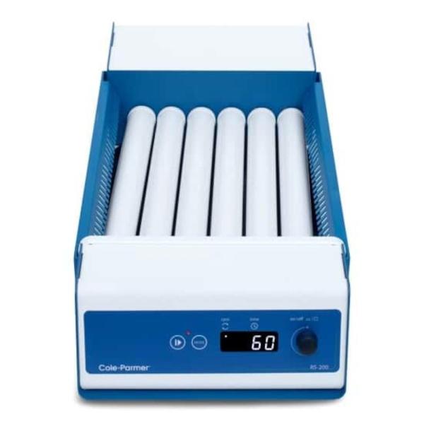 Cole-Parmer RS-200D Stuart Digital Roller Shaker; Variable Speed; 6 Rollers; 230 VAC