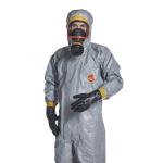 Dupont Tychem 6000 F Hooded Coverall - Large